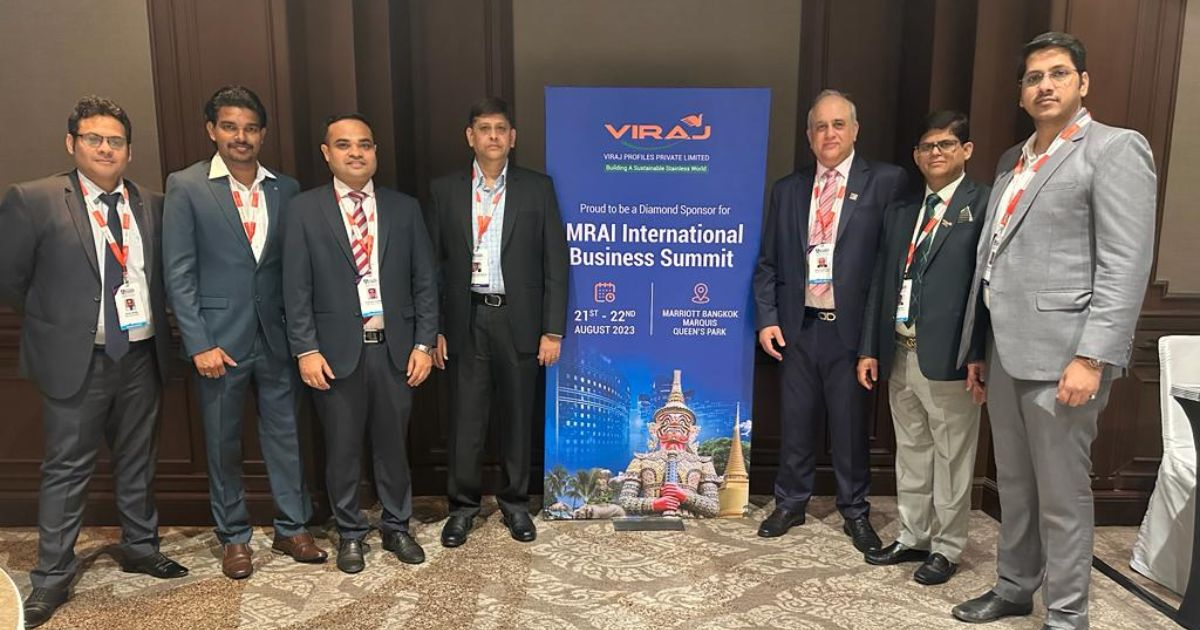 Viraj Profiles Takes Centre Stage as Official Diamond Sponsor at MRAI International Business Summit